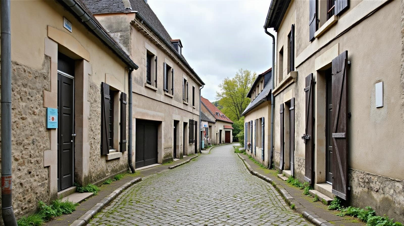 Un centre-bourg marqué par l'ancienne industrie de la chaussure