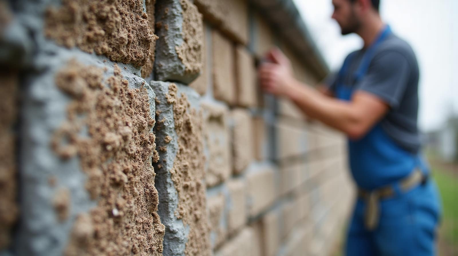 Détail d'un pan de toiture en ardoise sur un bâtiment ancien, alignement des ardoises visible en gros plan, lumière naturelle
