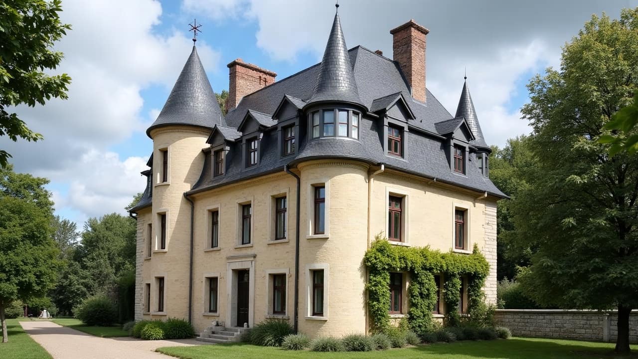 Un patrimoine marqué par l'ardoise